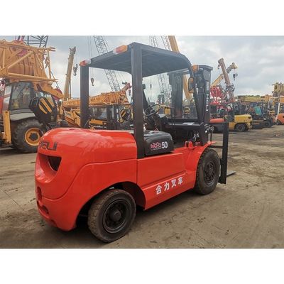 Χρησιμοποιείται LONGHUA HELI50 5 t 3000lb cpqd30 Διάμετρος πιρούνι ρουτίνα εσωτερικό διπλό καύσιμο βενζίνη κινητήρα αερίου