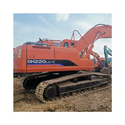 Daewoo 220lc-7 300 420 Χρησιμοποιούμενος εξορυκτής Doosan 220 από τη Νότια Κορέα με 4m3 Bucket