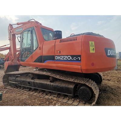 Daewoo 220lc-7 300 420 Χρησιμοποιούμενος εξορυκτής Doosan 220 από τη Νότια Κορέα με 4m3 Bucket
