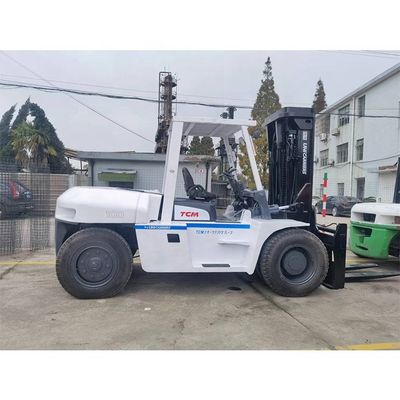 Χρησιμοποιούμενο φορτηγό FD100 10T TCM Αρχικό από την Ιαπωνία Εξαιρετικό με το μήκος του τυποποιημένου πιρούνι