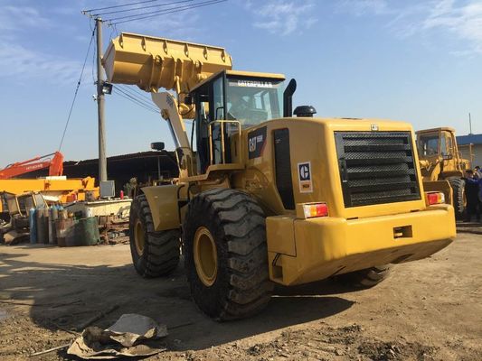 Η Caterpillar 966H 2021 φορτώνει φορτηγά φορτηγά 6 τόνων φορτώνει τροχούς για την οδική κατασκευή
