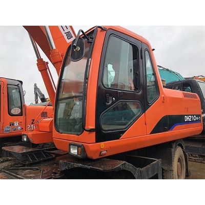 2020 Χρησιμοποιηθέν Doosan DH210W-7 εξορυκτές τροχούς εξορυκτών από την Κορέα Αρχική μηχανή Doosan