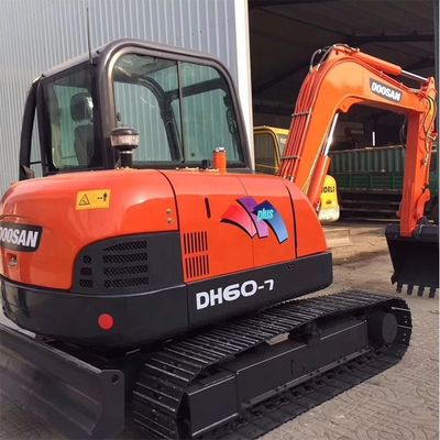Νότια Κορέα Χρησιμοποιείται Doosan DH60-7 60 60DX Μικρή Μίνι Εκσκαφέας με Αρχική Υδραυλική Αντλία