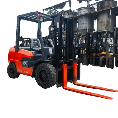 3T Ντίζελ φορτηγό Toyota 7F30 8F30 για αγροκτήματα Χρησιμοποιούμενο ToyotaFDZN30 σε καλή κατάσταση