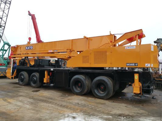 Ιαπωνία Χρησιμοποιήθηκε Κρέα 50 Τόνων Kato NK500 2021 Έτος 50000 KG Βάρος 25 Τόνων Κινητό Κρέα Φορτηγού