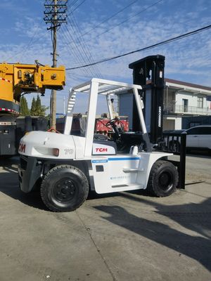 Ισχυρό 7ton TCM FD70 ανελκυστήρας από την Ιαπωνία αρχική εξαιρετική κατάσταση κινητήρα ντίζελ