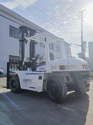 Ισχυρό 7ton TCM FD70 ανελκυστήρας από την Ιαπωνία αρχική εξαιρετική κατάσταση κινητήρα ντίζελ