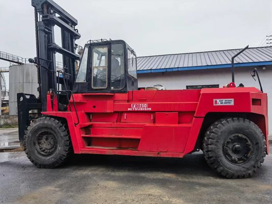 Παλαιό Mitsubishi FD250 25 τόνων πετρελαιοκίνητο ανεμοφόρο Γενικές διαστάσεις 3254*1086*2000