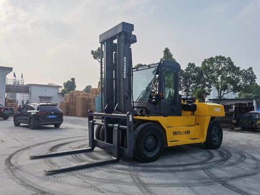 Ανώτατο μεταχειρισμένο Komatsu FD160 με πηγή ισχύος κινητήρα ντίζελ και μήκος πιρούνι 1150 mm