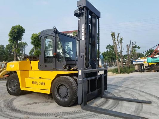 Ανώτατο μεταχειρισμένο Komatsu FD160 με πηγή ισχύος κινητήρα ντίζελ και μήκος πιρούνι 1150 mm