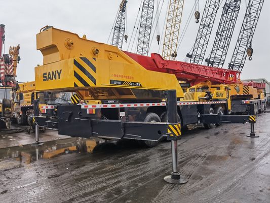 Αρχικό 50 τόνων Sany QY50 Χρησιμοποιούμενο γερανό φορτηγών 57m Κινητή κατασκευαστική μηχανή