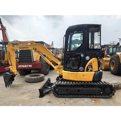 Αρχική ανασκαφή Komatsu PC50 Crawler 6TON για κατασκευαστικά έργα στην Ιαπωνία