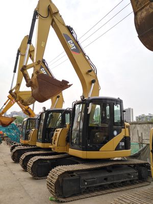 13 τόνους μεταχειρισμένη Caterpillar 313D Excavator χρησιμοποιημένη Cat 312D 313D Crawler Excavator στη Σαγκάη