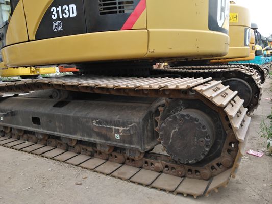 13 τόνους μεταχειρισμένη Caterpillar 313D Excavator χρησιμοποιημένη Cat 312D 313D Crawler Excavator στη Σαγκάη