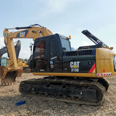2001-4000 Εργασιακές ώρες CAT 315D Μέτρια Μεγάλη Εκσκαφέας 15 Τόνων Χρησιμοποιούμενη Εκσκαφέας με Γύρο