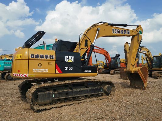 2001-4000 Εργασιακές ώρες CAT 315D Μέτρια Μεγάλη Εκσκαφέας 15 Τόνων Χρησιμοποιούμενη Εκσκαφέας με Γύρο