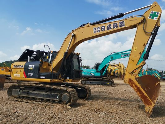 2001-4000 Εργασιακές ώρες CAT 315D Μέτρια Μεγάλη Εκσκαφέας 15 Τόνων Χρησιμοποιούμενη Εκσκαφέας με Γύρο