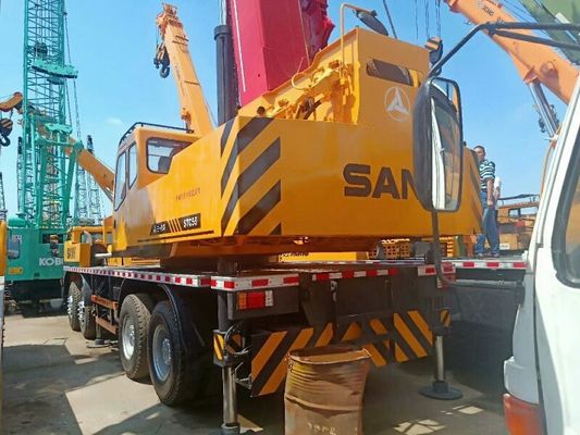 Χρησιμοποιημένο γερανό οχήματος SANY 55ton με αρχική υδραυλική βαλβίδα σε καλή κατάσταση λειτουργίας
