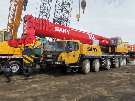 100 τόνων SANY STC1000 γερανό με χωρητικότητα 220 τόνων και αρχική υδραυλική βαλβίδα