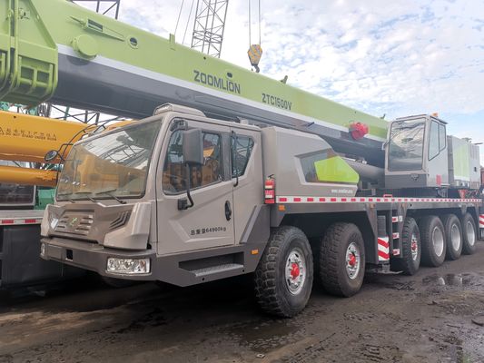 ZTC1500V QY150V 150 τόνων Zoomlion Χρησιμοποιούμενο φορτηγό κινητού γερανού με 2001-4000 ώρες εργασίας
