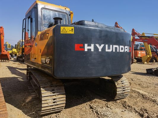 Αρχικό Hyundai 110 Excavator 11ton Crawler Excavator στη Σαγκάη Κατασκευασμένο στην Κορέα
