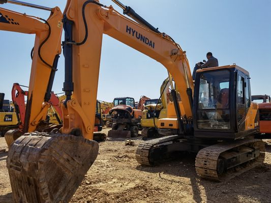 Αρχικό Hyundai 110 Excavator 11ton Crawler Excavator στη Σαγκάη Κατασκευασμένο στην Κορέα