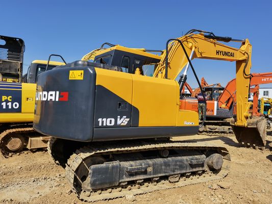 Χρησιμοποιούμενος εξορυκτής Hyundai 110 11TON Excavator Crawler σε καλή κατάσταση αρχική υδραυλική αντλία