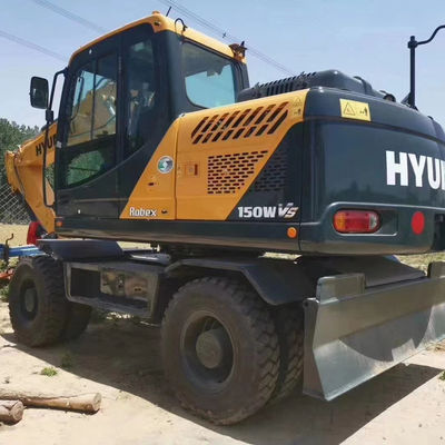 Χυουντάι 150W R150 R150-9 Εκσκαφείς 15TON με αρχικό υδραυλικό κύλινδρο