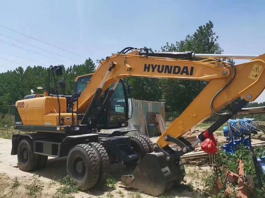 Χυουντάι 150W R150 R150-9 Εκσκαφείς 15TON με αρχικό υδραυλικό κύλινδρο
