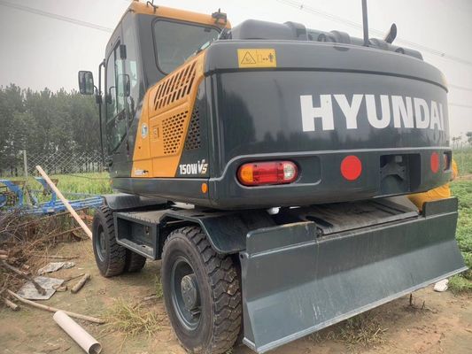 Χυουντάι 150W R150 R150-9 Εκσκαφείς 15TON με αρχικό υδραυλικό κύλινδρο