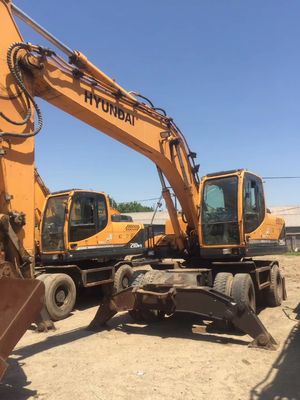 Εργασιακό ωράριο 0-2000 Εκσκαφέας HYUNDAI 210-9 210W-9 Μηχανή μεταφοράς γης κατασκευής