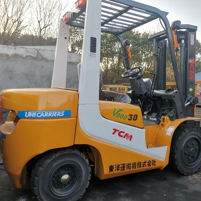 1200mm πλάτος πιρούνι TCM 3 τόνων 3,5 τόνων ντίζελ φορτηγό με κινητήρα ISUZU YANMAR MISUBISHI