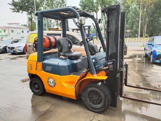 Χρησιμοποιημένο φορτηγό Toyota 30 3t 3 σταδίων 2,5-5t Diesel/Electric Komatsu TCM Mitsubishi Fork