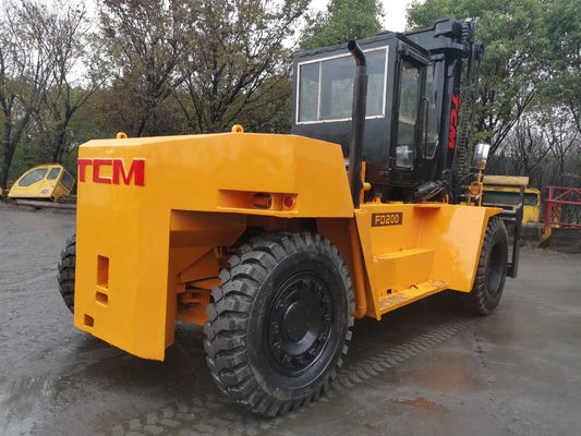 Τεχνικός ανελκυστήρας TCM 20 τόνων FD200 FD250 για βαρέα εμπορευματοκιβώτια σε καλή κατάσταση
