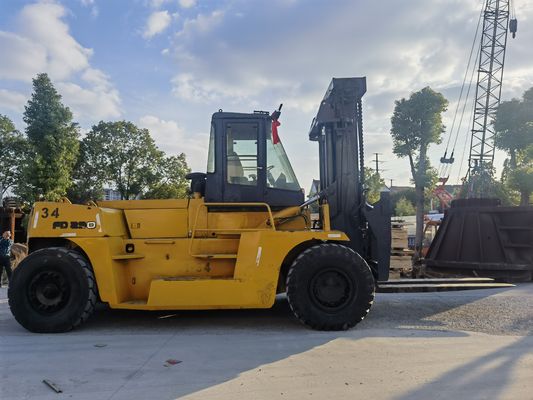Ιαπωνική κατασκευή TCM FD250 25 τόνων χρησιμοποιημένο πετρελαιοκίνητο ανεμοφόρο για χειρισμό υλικών