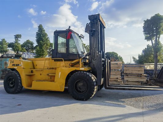 Ιαπωνική κατασκευή TCM FD250 25 τόνων χρησιμοποιημένο πετρελαιοκίνητο ανεμοφόρο για χειρισμό υλικών
