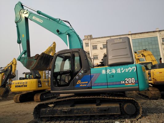 Εκσκαφέας Kobelco SK200 από την Ιαπωνία με 0-2000 ώρες εργασίας και μέγιστο φορτίο ανύψωσης 3 τόνων