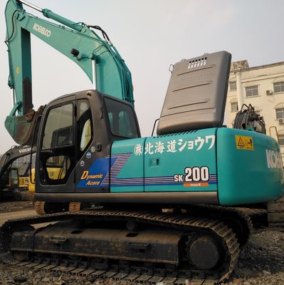 Εκσκαφέας Kobelco SK200 από την Ιαπωνία με 0-2000 ώρες εργασίας και μέγιστο φορτίο ανύψωσης 3 τόνων