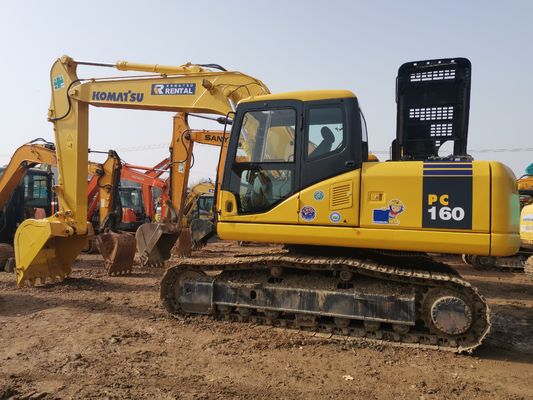 Αρχικό μεταχειρισμένο σκάφτη PC160 στην αυλή σε καλή κατάσταση