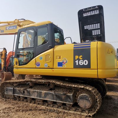 Αρχικό μεταχειρισμένο σκάφτη PC160 στην αυλή σε καλή κατάσταση
