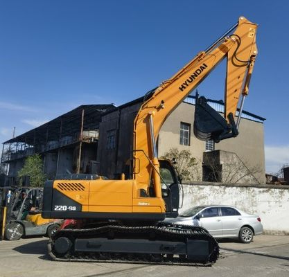 20 τόνους λειτουργικό βάρος μεταχειρισμένο πρωτότυπο υγιούντα 220LC-9S εκσκαφέας για ταχεία αποστολή