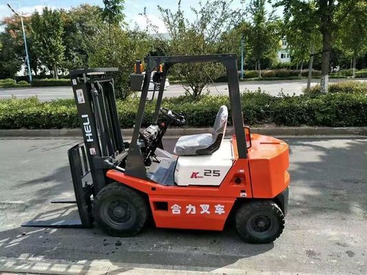 Ελικόπτερο K25 ανελκυστήρες 2500kg-3500kg χωρητικότητα 3m-6m Triplex Mast LPG/Basoline Side Shifter