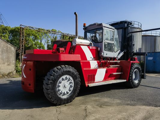25 τόνων μεταχειρισμένο ανελκυστήρα Kalmar με πλευρική μετατόπιση και κινητήρα ντίζελ 3 πέλματος