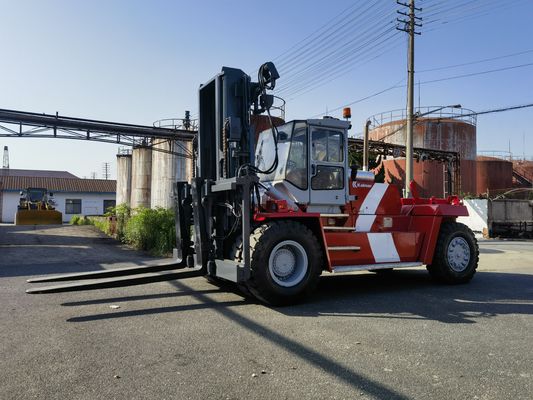 25 τόνων μεταχειρισμένο ανελκυστήρα Kalmar με πλευρική μετατόπιση και κινητήρα ντίζελ 3 πέλματος