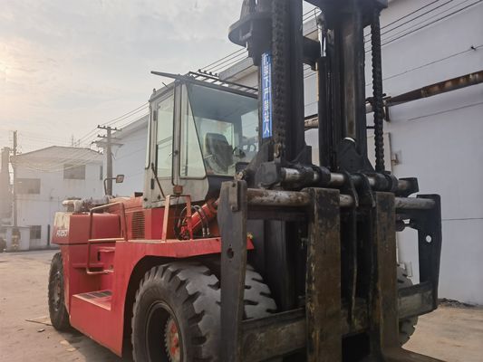 6m ύψος φορτηγό σύμπλεξης TCM FD250 25 τόνων πετρελαιοκίνητο χρησιμοποιείται ανελκυστήρας με πλευρική μετατόπιση στη Σαγκάη