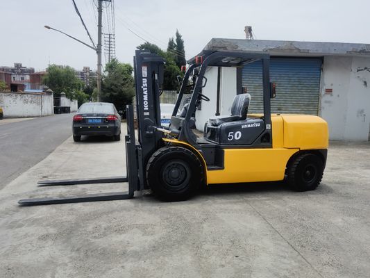 1200mm πλάτος πιρούνι χειροκίνητη πηγή ενέργειας χρησιμοποιημένο Komatsu FD50 5 τόνων φορτηγό σε καλή κατάσταση