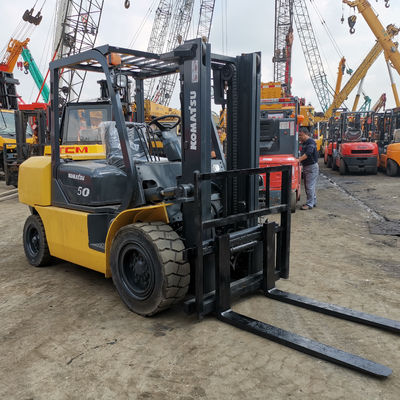 Χρησιμοποιούμενο ανελκυστήρα βελονιού Komatsu 5t FD50-7 2t 3t 4t 5t 6t 7t 8t TCM Toyota