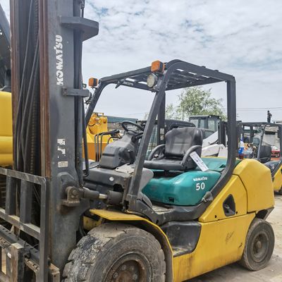 5 τόνων ανελκυστήρας Komatsu FD50-10 FD50-7 FD50 με χειροκίνητη πηγή ισχύος και σε καλή κατάσταση