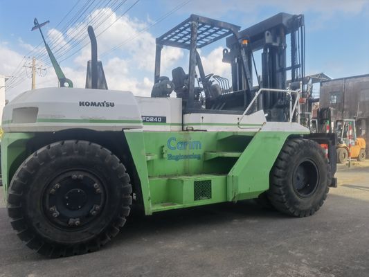 24 τόνων Ιαπωνία Komatsu FD240 ανελκυστήρας για την επεξεργασία υλικών στην αποθήκη Ιαπωνία απόθεμα