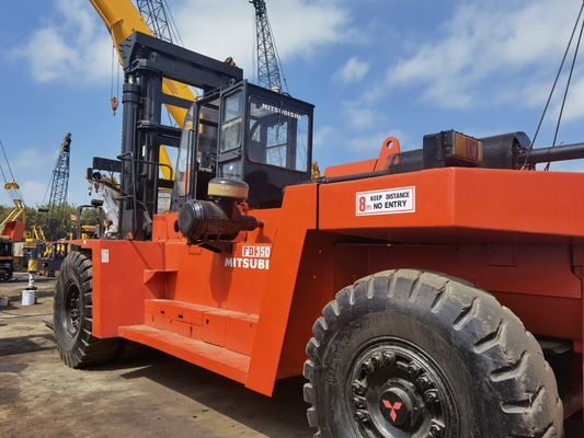 Χρησιμοποιούμενο φορτηγό ανεμοφόρτων Mitsubishi FD350 35 τόνων για καταστήματα δομικών υλικών 15-25 τόνους ντίζελ